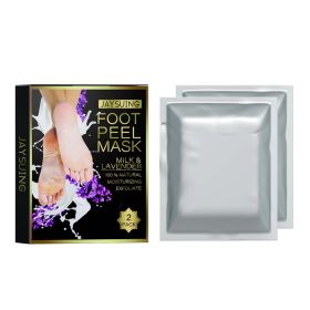 Jaysuing Lavender Exfoliating Foot Mask Exfoliating Foot Care Hydrating, Hydrating, Anti-chapping And Moisturizing Skin (Option: 2pack-86g-5.9*4.72*0.59inch)