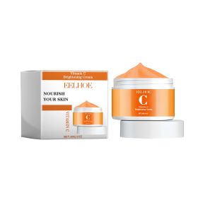 EELHOE Vitamin C Brightening Cream, Improve Drying To Reduce Fine Lines Held Acne Moist Brightens The Face Cream (Option: 30g-58.3g-2.2*2.2*1.656inch)